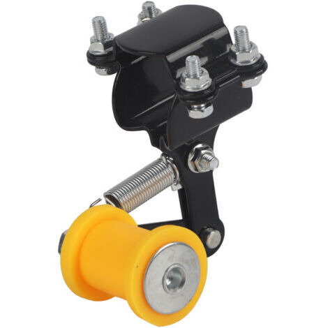 Tendeur de chaîne à visser, à rouleau, pour moto modifiée, accessoires universels, noir (1/5)