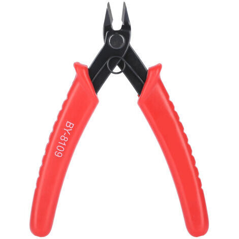 Pince coupante, coupe-fil 0,8-1,6 mm, poignée ergonomique, portable, pour usage domestique et industrie électronique (1/5)