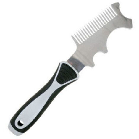 Outil de nettoyage pour pinceau, brosse de nettoyage pour enlever les lignes, peigne de nettoyage multifonction, truelle, spatule, nettoyage de la brosse à rouleau (1/4)