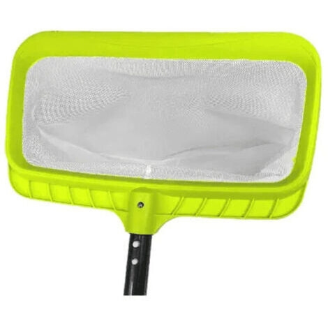 Épuisette de fond de piscine avec cadre en plastique renforcé pour piscine, étang, spas, bassin à poissons, parc aquatique (1/4)
