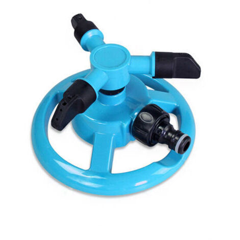 Arroseur Sprinkleurs de jardin Automatiques à 360 degrés arrosoirs à gazon rotatif Buse rotative eau Système de gicndler système de jardin Facile à installer et durable ( Color :(blau) ) (1/4)