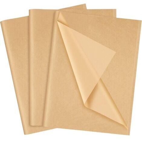 Papier kraft, Papier de Soie Kraft pour Sacs Cadeaux 20 Feuilles 78 X 11cm Papier d'Emballage Marron pour Emballage Cadeau Remplissage Art Artisanat DIY Anniversaire Mariage Vacances (Kraft)