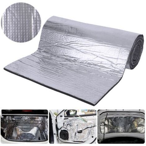 Tapis d’Isolation Acoustique pour Voitures 50x100cm, 10MM Mousse insonorisante insonorisation phonique, étanche Isolation Acoustique de Bruit et insonorisation (1/4)