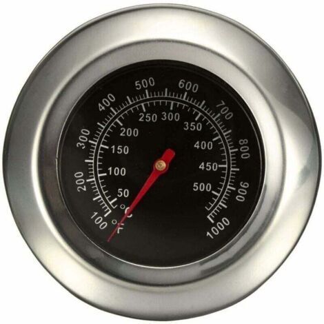 Thermomètre de Four en Acier Inoxydable Thermomètre pour BBQ GrooFoo (1/4)