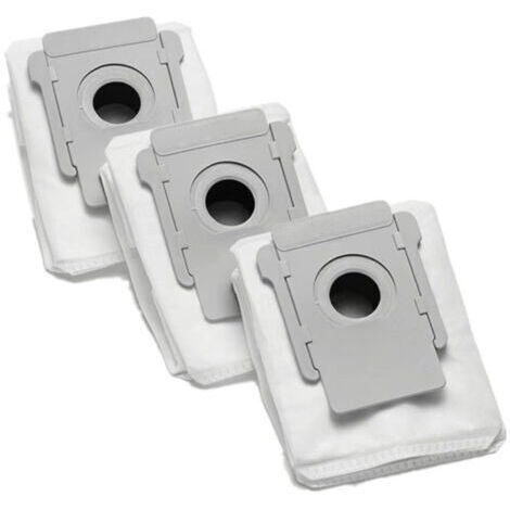 Lot de 3 sacs à poussière pour robot balayeur iRobot Roomba i7+ E5 E6 J7 (1/5)