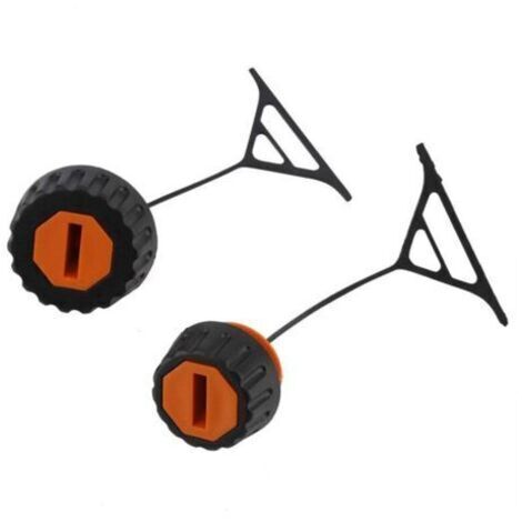 2 pcs Bouchon De Gaz pour STIHL 028 038 020 021 023 024 025 026 034 036 048 Bouchon de mazout Pièces de tronçonneuse accessoires de tondeuse à gazon (1/5)