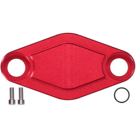 Couvercle de Frein de Stationnement, Bloc de Frein de Stationnement en Aluminium Compatible avec TRX 450R / TRX 400EX / TRX 300EX Toutes les Années (D (rouge)) (1/4)