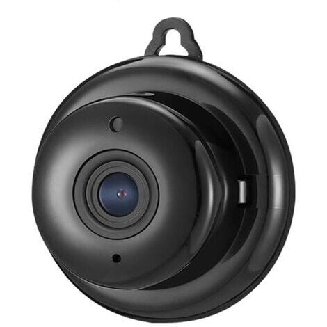 Caméra de sécurité domestique V380, caméra WiFi à Vision nocturne haute définition, pas de lumière la nuit, prise de vue silencieuse (1/4)