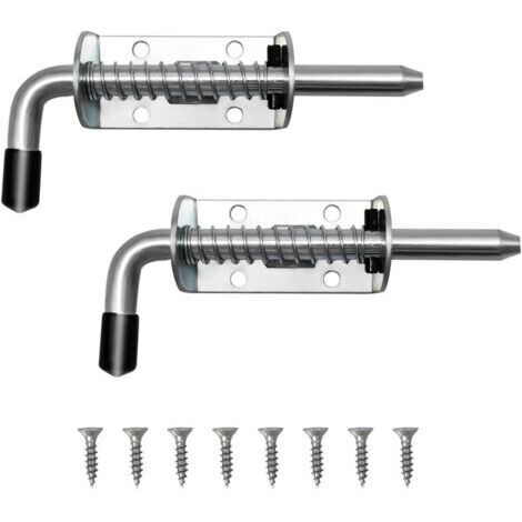Cadenas à goupille de verrouillage à ressort Bavoe Professional en acier inoxydable (lot de 2) (1/5)