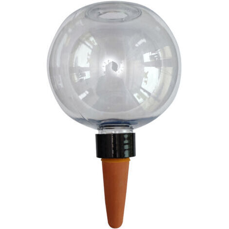 Lot de 2 globes d'arrosage automatiques en plastique pour pots de fleurs, arrosage automatique, ampoules de 500 ml pour plantes d'intérieur, irrigation goutte à goutte, dispositifs d'arrosage avec com (1/5)