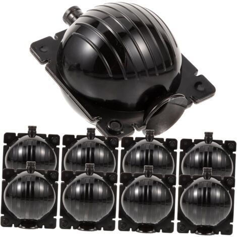 10 plantes aériennes noires, boules laminées pour réception de mariage, boîte de reproduction en plastique, système racinaire pour la reproduction des plantes noires, boules de croissance pour mariage (1/5)