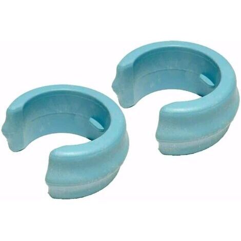 Lot de 2 poids pour tuyau de piscine, contrepoids professionnel en forme de C pour tuyaux de piscine (1/5)