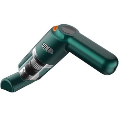 Aspirateur portable sans fil 10 000 Pa pour voiture, mini aspirateur portatif sans fil pour la maison et la voiture, pliable, double usage (sec et humide), appareil ménager. (1/5)
