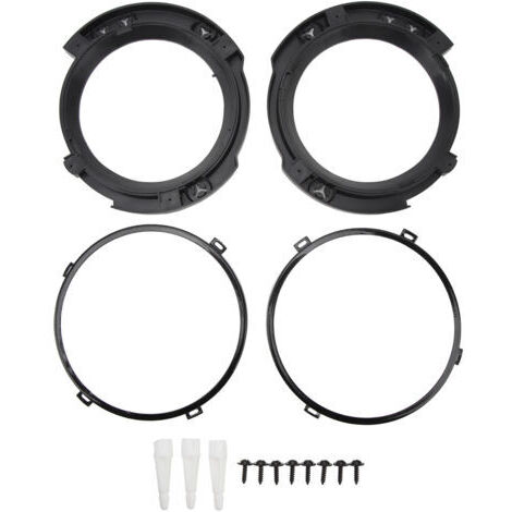 2 anneaux de fixation ronds de 7 pouces pour phares de voiture Wrangler JK 2007-2018 (1/5)
