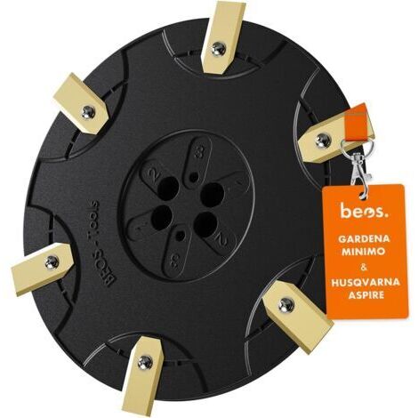 Réglage Premium - Plateau de coupe pour lames 6X - Disque de coupe renforcé en fibre de verre - Ø 180 mm - Disque rotatif compatible avec Gardena Sileno Minimo et Husqvarna Automower Aspire (1/5)