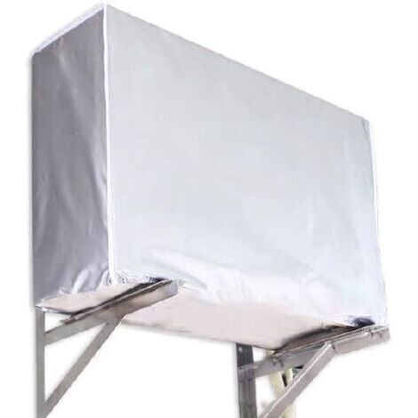 Housse de protection pour climatiseur extérieur, protection pour pompe à chaleur extérieure, housse étanche pour pompe à chaleur, résistante à la poussière et à la neige, pour climatisation domestique (1/5)