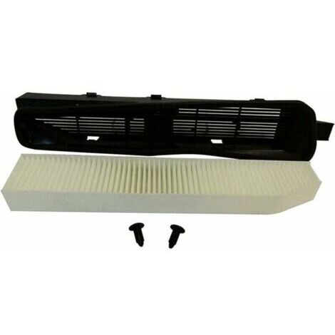 Kit filtre d'habitacle et boîtier pour Jeep Grand Cherokee 82208300 (1999-2010), noir et blanc (1/5)