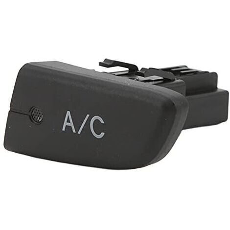 Bouton-poussoir de climatisation de remplacement 6554KX pour Citroën C1 (2005-2014), Peugeot 107 (2005-2014) et Aygo Mk1, avec capuchon. (1/5)