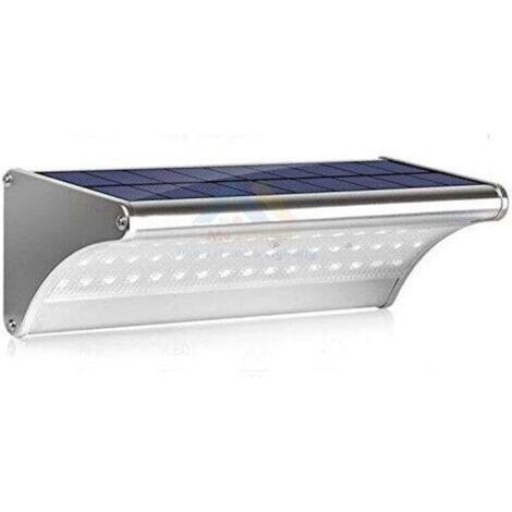 Applique murale solaire LED extérieure avec détecteur de mouvement - Projecteur en aluminium - Idéale pour garage ou maison de campagne (1/5)