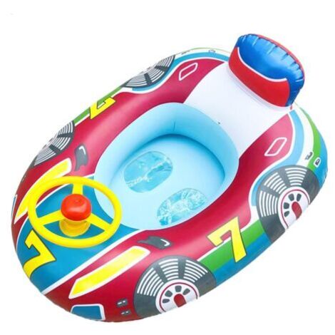 Convient aux enfants de 1 à 5 ans, siège de piscine à roulettes, bouées de piscine, pataugeoires, piscines gonflables. (1/5)