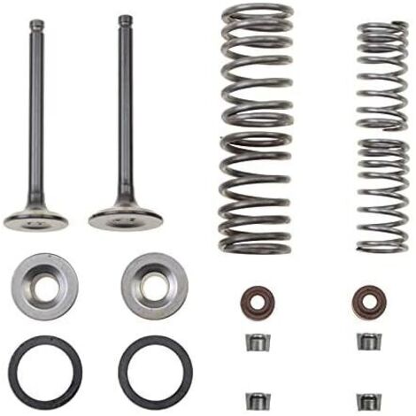 Ensemble soupapes de culasse 66 mm de remplacement pour mini quad/moto tout-terrain Taotao Roketa Sunl 70cc, 90cc et 110cc à moteur horizontal. (1/5)