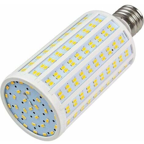Ampoules LED E40 50 W blanc chaud 3000 K, 4400 lm, AC 85-265 V, équivalent à une ampoule halogène 400 W. (1/5)