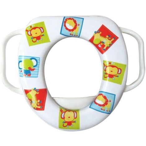 Reducteur WC Enfant en Mousse avec Poignées – Confort Ergonomique, Hauteur Réglable, Idéal pour Toilettes Standard (1/2)