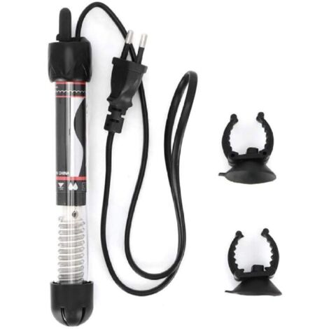 Chauffage aquarium submersible réglable avec thermostat intégré – Mini chauffe-eau durable pour aquariums jusqu’à 50 L (1/4)