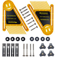 Guide pour scie à onglets, scie circulaire, scie à onglets, outils multifonctionnels pour le travail du bois (plastique)