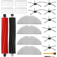 19 accessoires pour aspirateurs Roborock S8/S8+/S8 Plus, pièces détachées pour aspirateurs Roborock S8
