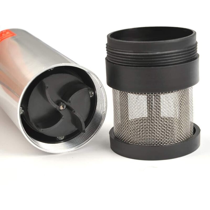 Pompe à Carburant 12V 38mm Submersible - Pompe Transfert Diesel Huile Eau Acier Inoxydable