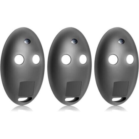 433,92 MHz Télécommande Portail pour MITTO2,2 Canaux Télécommande Porte de Garage pour MITTO 2/4,MITTO 2A/4A,MITTO B RCB 02/04, KLEIO B RCA 02/04,TRC1 / TRC2 / TRC3,Rolling Code(3PCS) YMYNY (1/4)