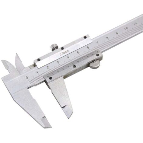 YMYNY Professionnel Pied à Coulisse Acier Inoxydable Caliper de 150mm Précision Digital en Acier inoxydable Outil Micromètre Vernier (1/4)