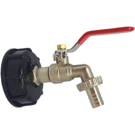 YMYNY Robinet De Réservoir Ibc 1000L Robinet De Collecte D'Eau De Pluie, Adaptateur De Réservo (1/5)