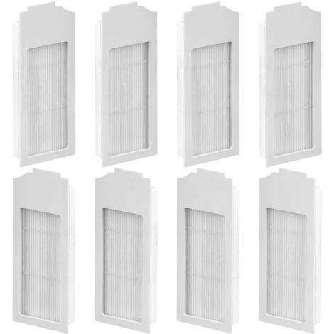 8 Pièces Filtre HEPA Aspirateur pour Ecovacs Deebot X1 Omni/ T10/ T10 Plus/ T10 Turbo/ T10 Omni, Accessoires pour Deebot Aspirateurs (1/4)