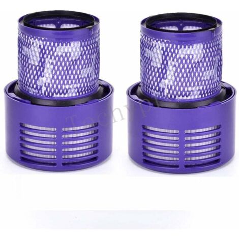YMYNY Accessoires de nettoyagePack de 2 pièces de filtre V10 de rechange pour Dyson Cyclone V10 Animal/Absolute/Motorhead/Total Clean, avec numéro de pièce 969082-01 (1/5)