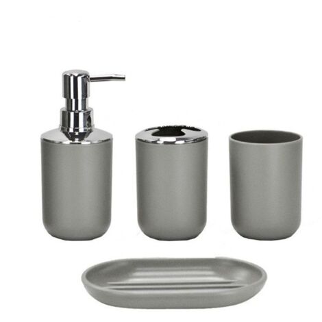 Kit de salle de bain en céramique bleue, ensemble ... - Grandado