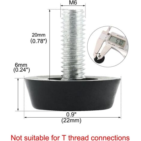 Generic coussinets carrés en feutre pour pieds de table et de chaise 30 pcs à prix pas cher | Maroc