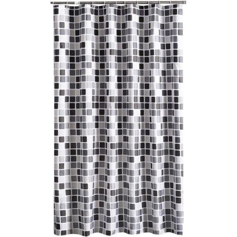 [JAMAIS UTILISÉ]Rideau de douche 200 x 220 cm (l x H) Rideau de douche imperméable, antibactérien et anti-moisissure (1/5)