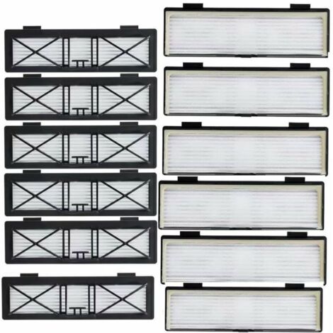 [JAMAIS UTILISÉ]Lot de 12 filtres connectés pour Neato Botvac, Neato Botvac, Connected Series D80 D5 D3 D85 D7 avec brosse de nettoyage gratuite (1/5)