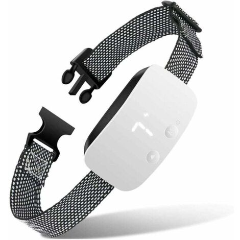 [JAMAIS UTILISÉ]Collier anti-aboiement pour chien, collier anti-aboiement avec choc, vibration, bip - 7 sensibilités réglables, étanche, automatique