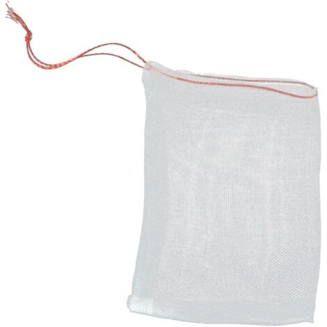 [JAMAIS UTILISÉ]Lot de 100 sacs de protection pour fruits – Filet anti-insectes pour arbres fruitiers – Sacs en maille avec cordon de serrage pour protéger les tomates, les raisins, les mangues (10" x (1/4)