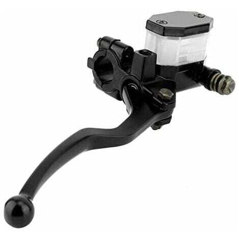 Maître-cylindre de frein avant gauche adapté pour les quads 50cc, 110cc et 150cc, avec une pompe à levier avant de 22 mm (7/8 pouces). (1/5)
