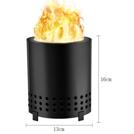 Poêle à Bois Portable De Caping – Chauffage De Tente Avec Tuyaux De