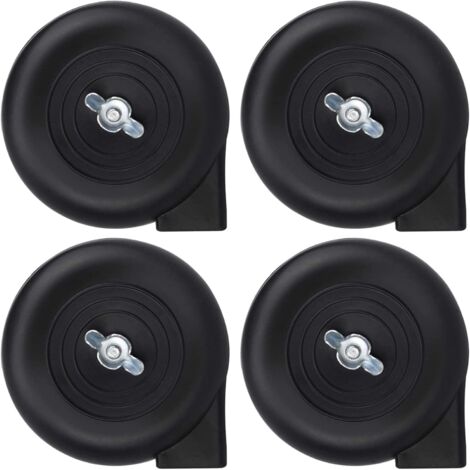 Aiperq – Filtre silencieux pour compresseur d'air 20mm – Filetage sortie 1/4'' – Matériau plastique haute qualité – Réduction bruit efficace (1/5)