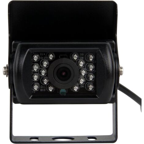 Aiperq – Caméra de recul couleur 120° – Vision nocturne 18 lampes IR – Étanchéité IP67 – Distance de faisceau jusqu'à 15m – Angle réglable 180° (1/5)
