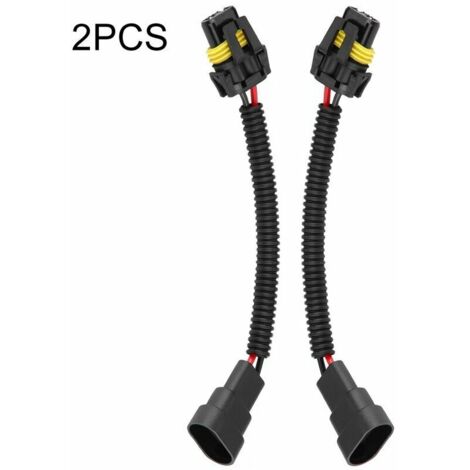 pièces 9005/9006 phare antibrouillard Extension faisceau de cblage prises connecteur adaptateur (1/5)