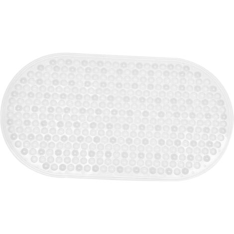 1 PC Tapis De Salle De Bain Tapis D'Extérieur Tapis De Bain Tapis De Sol Absorbant PVC Tapis De Cuisine Transparent Antidérapant (1/5)
