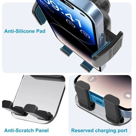 Support Ventouse Universel Uxcell Pour Caméra/tablette Sur Pare-brise Ou Tableau De Bord
