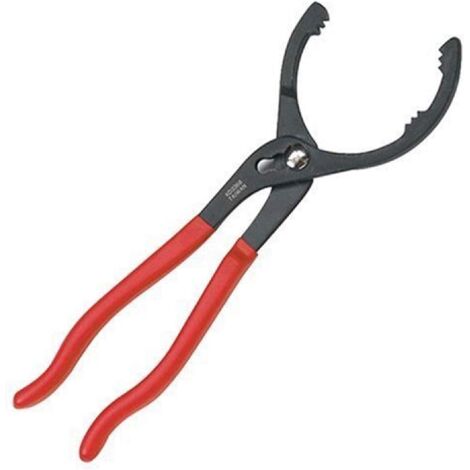 YMYNY WORKPRO Clé Filtre à Huile Réglable 300mm, Pince Filtre à Huile avec Mâchoire Dentelée, Outil de Retrait de Filtre à Huile Idéal pour le Démontage et Installation Rapide de Filtre de Moteur (1/3)